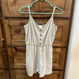 H&M Beige Romper